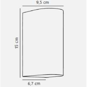 https://design-led.fr/it/ Asbol Lampada da parete rotonda Nero 13,3W 3000K IP44 69,90 € 59,42 € 84971003