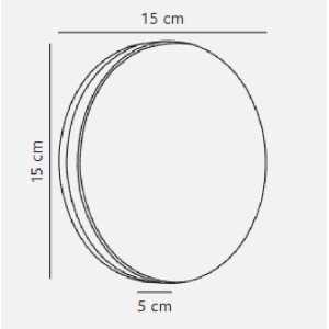 https://design-led.fr/de/ Artego Round Wandleuchte Schwarz 7.2W 3000K IP54 74,90 € 63,67 € 46941003