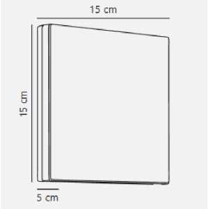 https://design-led.fr/gb/ Artego Square Wall lamp Black 7.2W 3000K IP54 74,00 € 62,90 € 46951003
