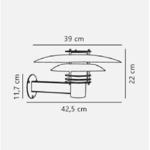 https://discount-led.fr/it/ Phoenix Lampada da parete in rame E27 IP54  499,90 €  399,92 €    24381030