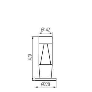 https://design-led.fr/gb/ Architectural luminaire with replaceable source 3xGU10 INVO-TR 47cm 103,20 € 87,72 € 29175