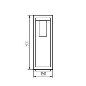 https://discount-led.fr/es/ Luminaria de exterior con fuente reemplazable 1 x E27 VIMO 50cm marrón  75,50 €  60,40 €    34985
