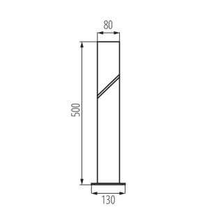 https://discount-led.fr/pt/ Luminária de exterior com fonte substituível 1 x E27 LAVEN 50cm  37,60 €  30,08 €    36546