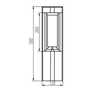 https://discount-led.fr/nl/ Buitenarmatuur met vervangbare bron 1 x GX53 PEVO 50cm  52,50 €  42,00 €    36551