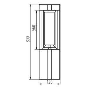 https://discount-led.fr/es/ Luminaria de exterior con fuente reemplazable 1 x GX53 PEVO 80cm  64,10 €  51,28 €    36550