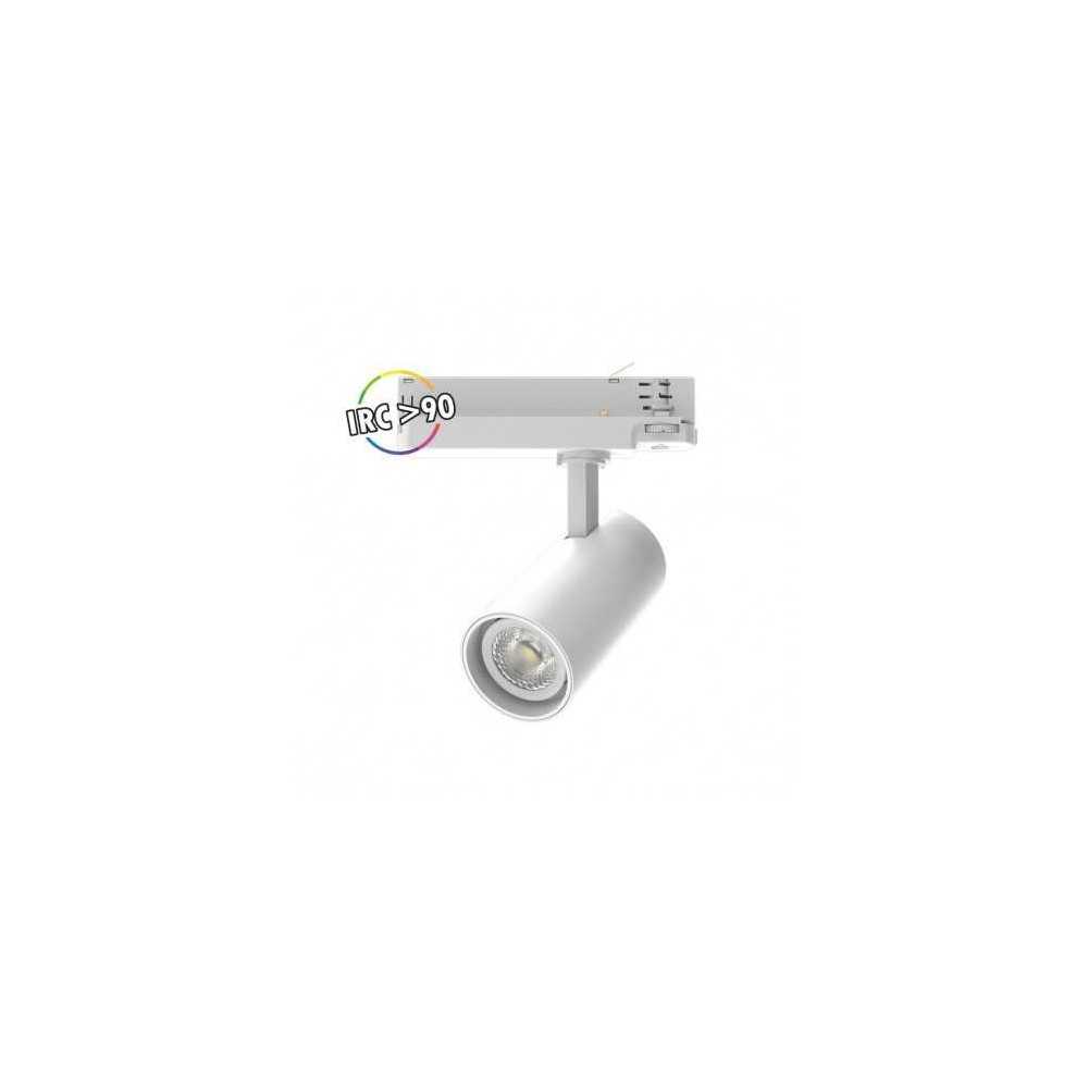 https://design-led.fr/es/ LED Track Spot COOL White 25W 4000K 2500 LM IRC90 track 3 luces 73,40 € 62,39 € 100225