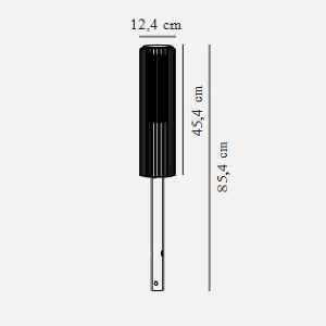 https://design-led.fr/nl/ Aludra 45 Post Seaside E27 Zwart Rond IP54 174,90 € 148,67 € 2118028203