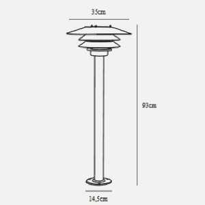https://design-led.fr/de/ Veno Pfosten Kupfer E27 IP54 499,90 € 424,91 € 10600725