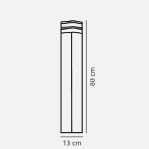 https://design-led.fr/fr/ Elm Potelet Noir E27 IP44 45348003 129,90 € 110,42 € 45348003