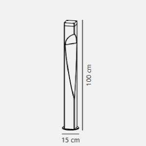 https://design-led.fr/pt/ Poste Concordia Antracite GU10 IP44 159,90 € 135,92 € 49018050
