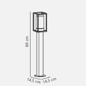 https://discount-led.fr/gb/ Griffin Pole Smoked Black E27 IP44  109,90 €  87,92 €    2218158047