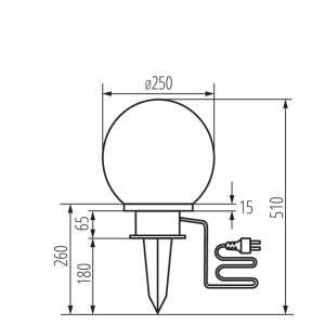 https://discount-led.fr/it/ Apparecchio per esterni IDAVA Ø 250mm 1xE27  38,80 €  31,04 €    23510