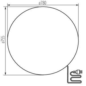 https://discount-led.fr/gb/ STONO imitation stone outdoor luminaire Ø 780mm1xE27  206,40 €  165,12 €    36594