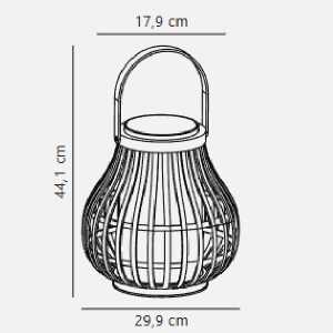 https://discount-led.fr/fr/ Leo Luminaire nomade Bambou solaire. Batterie Lithium rechargeable 2700k 3.5W  129,90 €  103,92 €...