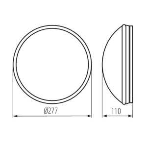 https://design-led.fr/nl/ Plafondlamp met vervangbare lichtbron Detector PIRES 1xE27 Ø277 46,70 € 39,70 € 19000