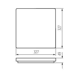 https://design-led.fr/gb/ LED ceiling detector VARSO 327 x 327 24W 4000K 57,30 € 48,71 € 26983