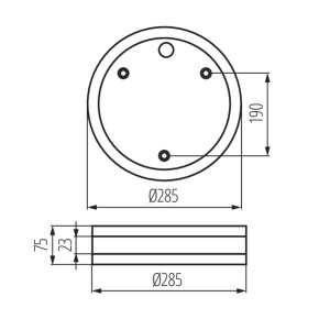 https://design-led.fr/de/ Deckenleuchte JURBA 2xE27 Ø285 Nickel satiniert 48,00 € 40,80 € 8980