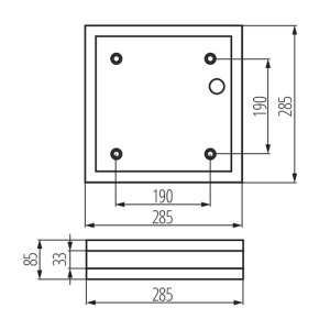 https://design-led.fr/de/ Deckenleuchte JURBA 2xE27 285x285 Nickel satiniert 50,40 € 42,84 € 8981