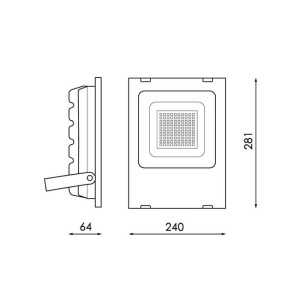 https://design-led.fr/it/ Proiettore Led Smd Pro 100w 6000k 74,00 € 62,90 € LM6660