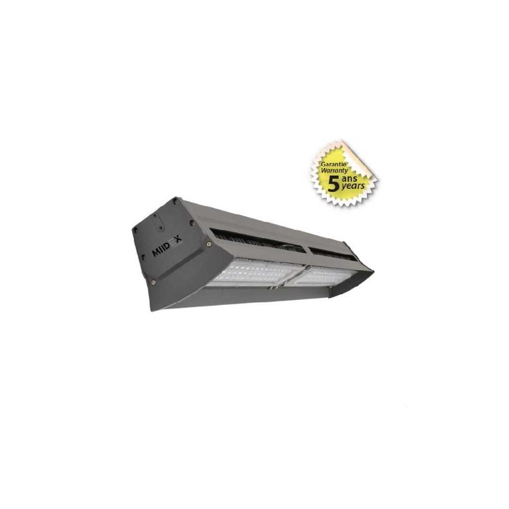 https://design-led.fr/nl/ STOCKY antraciet grijze geïntegreerde LED industriële lamp 150W 16500 LM 4000K 5 JAAR GARANTIE 143...