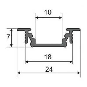 https://design-led.fr/de/ Profil Nut Aluminium Eloxiert 2m für LED-Streifen 20,40 € 17,34 € 9823