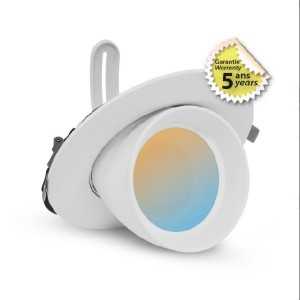 https://design-led.fr/it/ Faretto LED Snail BOUTICA Rotondo inclinabile e girevole Bianco 38W CCT 5 ANNI DI GARANZIA 118,20 ...
