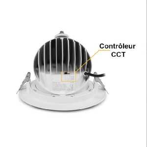 https://design-led.fr/it/ Faretto LED Snail BOUTICA Rotondo inclinabile e girevole Bianco 38W CCT 5 ANNI DI GARANZIA 118,20 ...