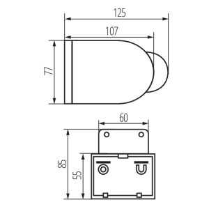 https://design-led.fr/nl/ Zwarte SLICK bewegingsmelder 12m 13,80 € 11,73 € 8391