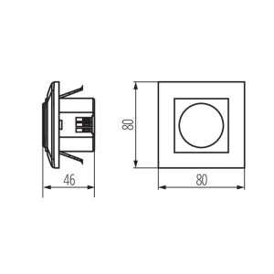 https://discount-led.fr/it/ Rilevatore di movimento H.F Merge  22,30 €  15,61 €  -30%  23453