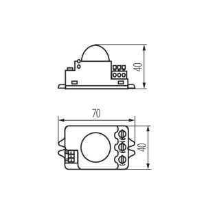 https://design-led.fr/it/ Rivelatore di movimento HF ROLF MINI 20,60 € 17,51 € 8822