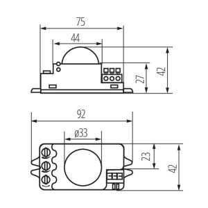 https://design-led.fr/nl/ ROLF HF bewegingsmelder 16,60 € 14,11 € 8820