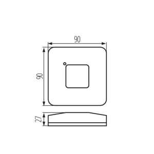 https://design-led.fr/it/ Rivelatore di movimento HF SQMOTION bianco 17,80 € 15,13 € 37360