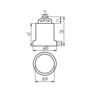 https://discount-led.fr/it/ Portalampada in ceramica E27  1,50 €  1,20 €    2162