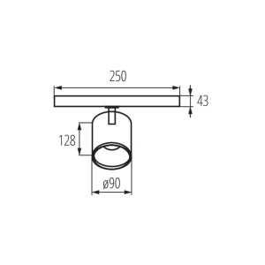 https://design-led.fr/nl/ ACORD zwarte 30W 3000K railgemonteerde spot 76,80 € 65,28 € 33135