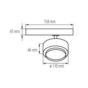 https://design-led.fr/it/ Faretto a binario BTL bianco 28W 3000K 72,50 € 61,63 € 35654