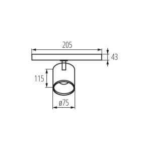 https://design-led.fr/nl/ ACORD zwarte 18W 4000K railspot 60,20 € 51,17 € 33133