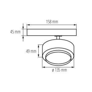 https://design-led.fr/nl/ BTL inbouwspot op rails wit 38W 4000K 89,10 € 75,74 € 35660