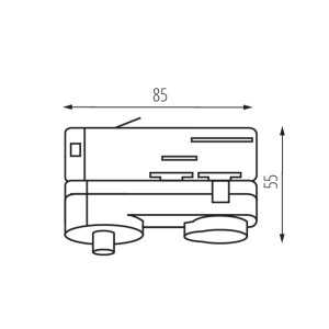 https://design-led.fr/pt/ Acessório para o sistema de calhas TEAR preto 5,90 € 5,02 € 33267