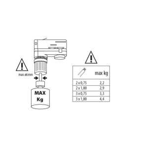 https://design-led.fr/pt/ Acessório para o sistema de calhas TEAR preto 5,90 € 5,02 € 33267