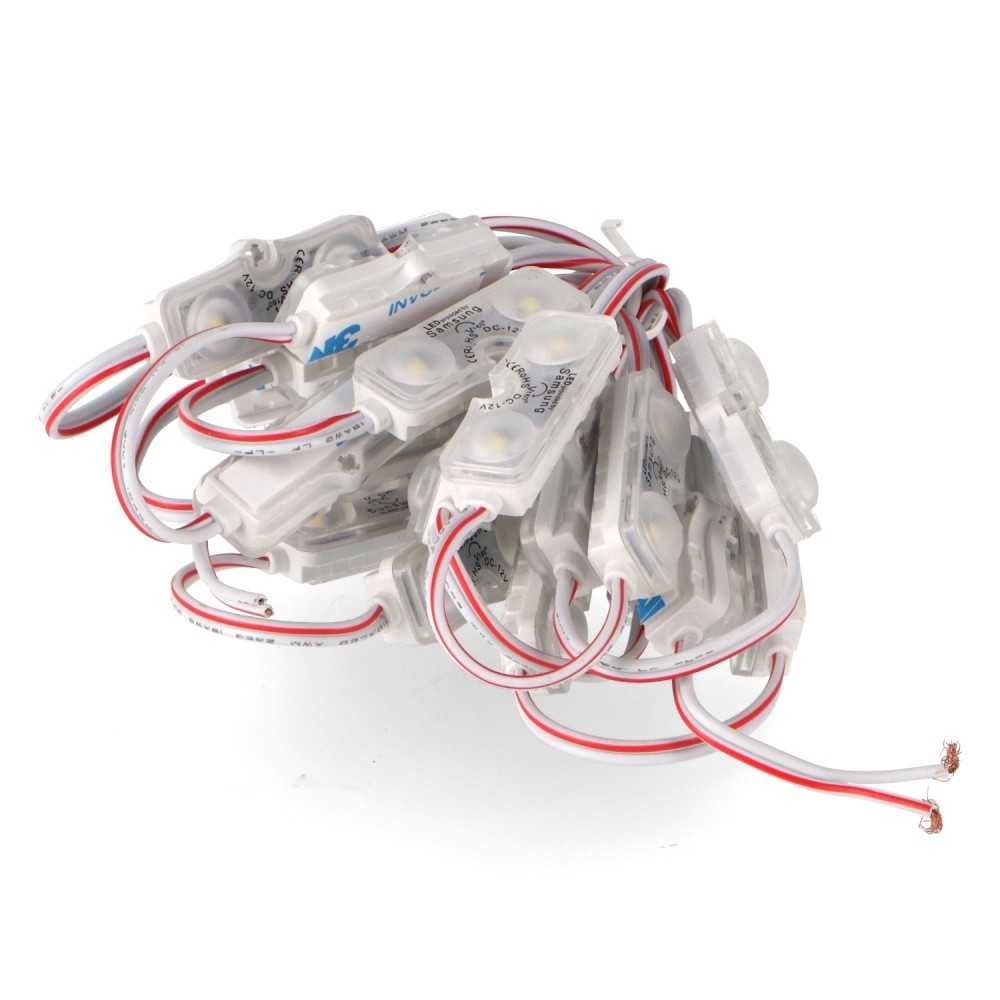 https://design-led.fr/es/ Cadena de 20 Módulos de 2 Samsung Smd LEDs 12V Dc 1W 6000k 16,50 € 14,03 € LM7165