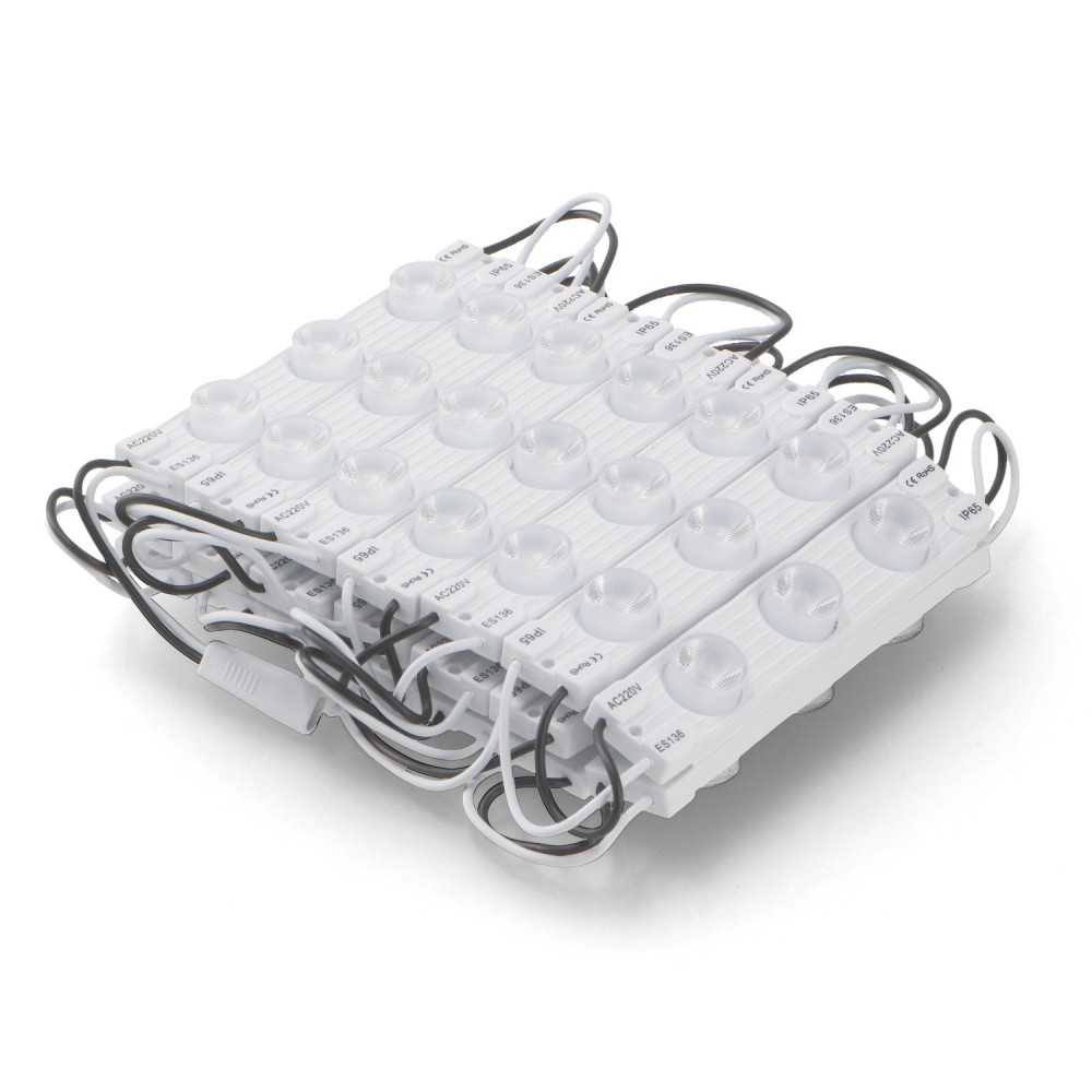 https://design-led.fr/fr/ Chaîne de 20 Modules de 3 Leds Smd Sanan 220V Ac 3W 6000k LM7170 71,20 € 60,52 € LM7170