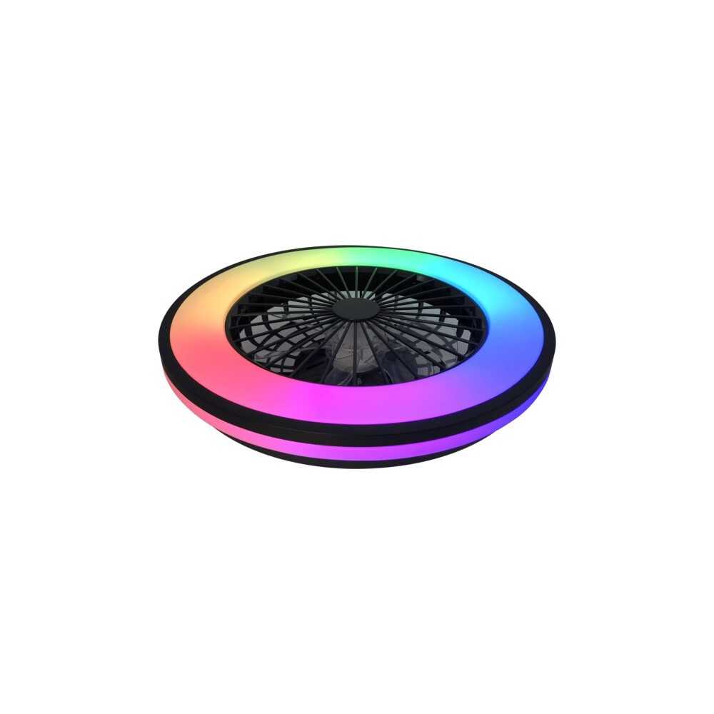 https://discount-led.fr/de/ LED-Deckenlampe mit Ventilator PLAVE LED CCT+RGB 50cm  93,10 €  74,48 €    38034