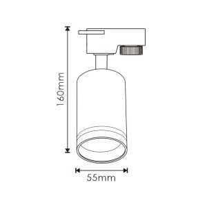 https://discount-led.fr/it/ xD GU10 Bianco Faretto a binario monofase  9,80 €  7,84 €    LM3197
