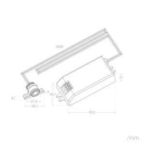 https://design-led.fr/gb/ Non-contact detection system for cupboard or wardrobe doors. 17,70 € 15,05 € C141837