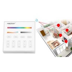 https://discount-led.fr/fr/ Contrôleur LED RGB&CCT tactile Blanc sans fil 4 zones  26,50 €  21,20 €    FUTB4W