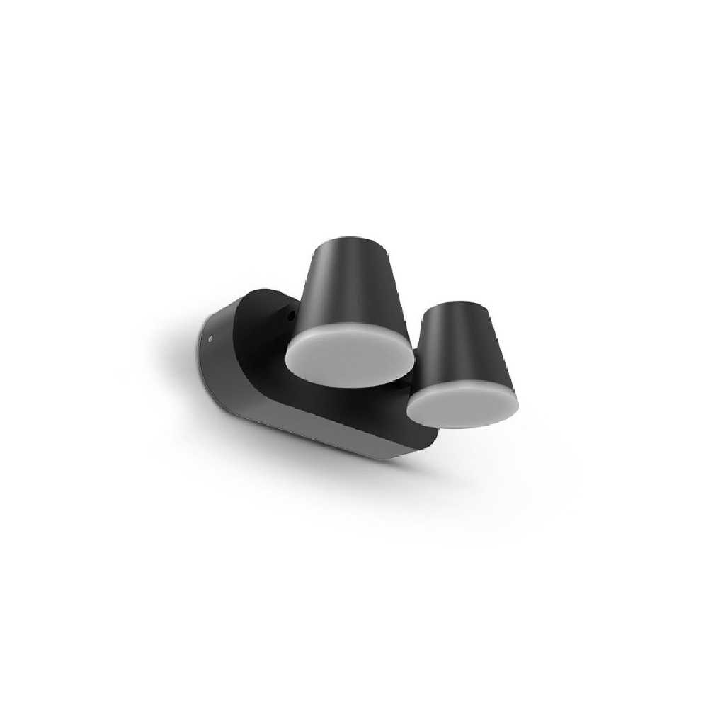 https://discount-led.fr/pt/ CAMELIA Aplique duplo LED orientável Preto 20W 3000K IP54 150,00 € 127,50 € 100936