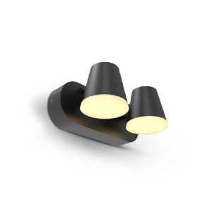 https://discount-led.fr/pt/ CAMELIA Aplique duplo LED orientável Preto 20W 3000K IP54 150,00 € 127,50 € 100936