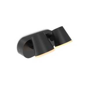 https://discount-led.fr/pt/ CAMELIA Aplique duplo LED orientável Preto 20W 3000K IP54 150,00 € 127,50 € 100936