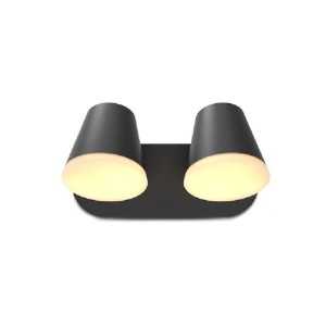 https://discount-led.fr/it/ CAMELIA Doppia lampada da parete orientabile a LED Nero 20W 3000K IP54  150,00 €  120,00 €    100936