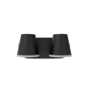 https://discount-led.fr/pt/ CAMELIA Aplique duplo LED orientável Preto 20W 3000K IP54 150,00 € 127,50 € 100936